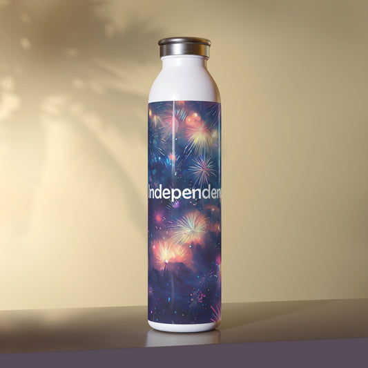 Happy Independence Day - Slim Water Bottle