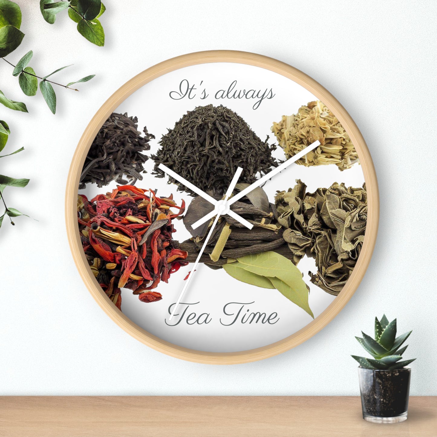 It's Always Tea Time - Wall Clock