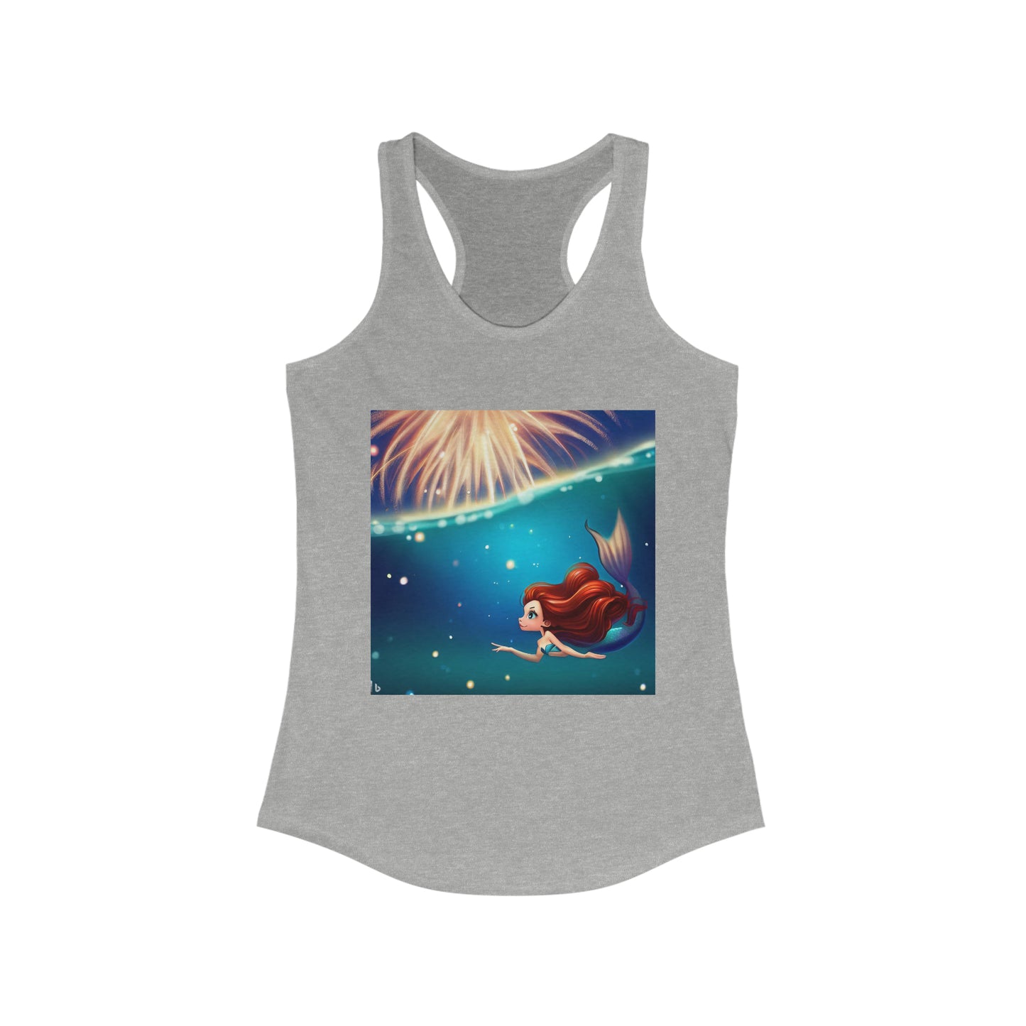 Mermaid Independence - Women's Ideal Racerback Tank