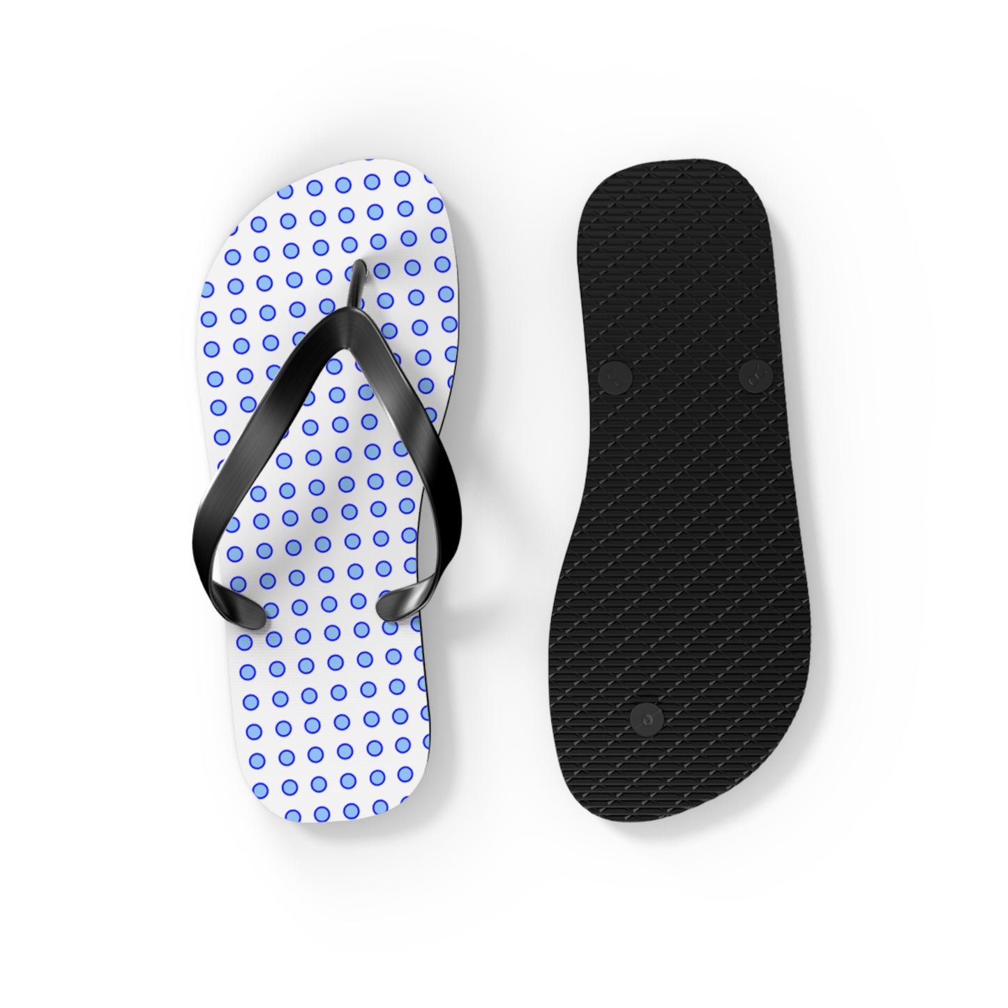 Blue Dots - Flip Flops