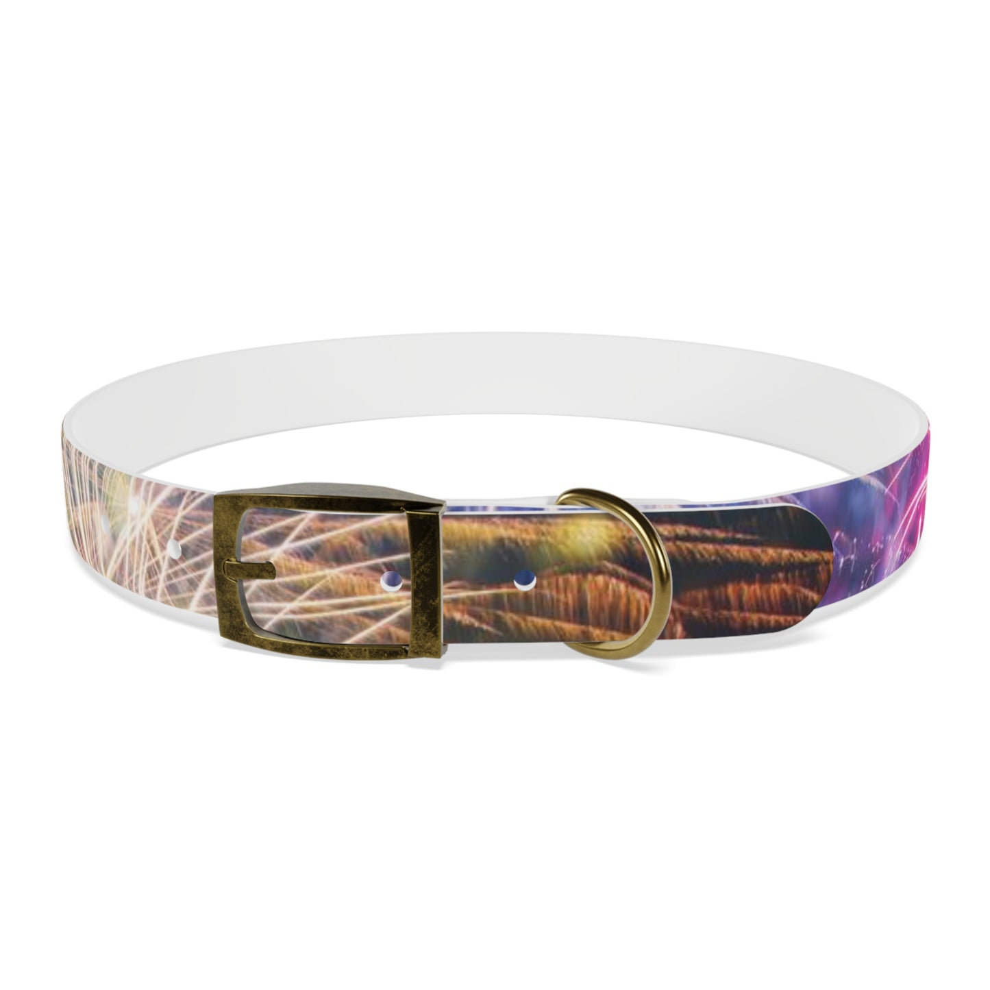 Fireworks Dog Collar - Dark