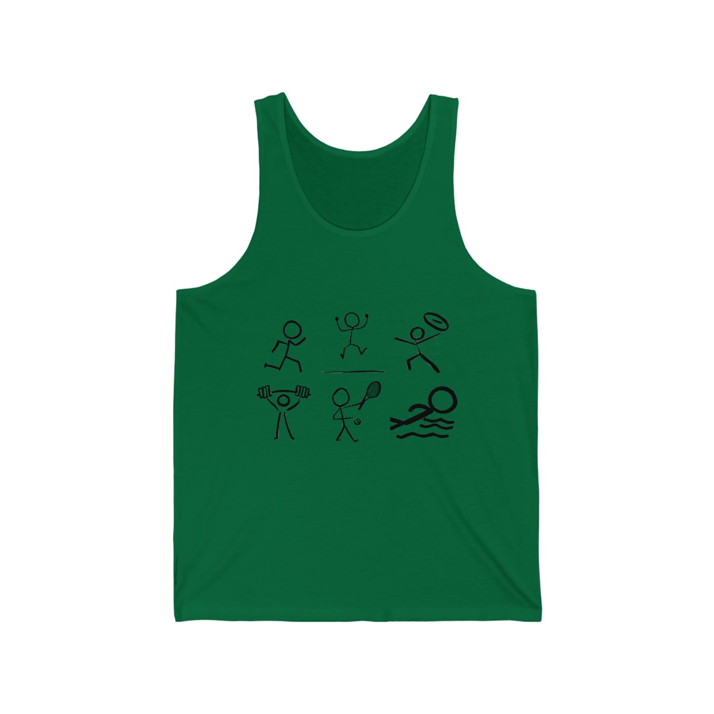 Physical Activity Work Out Tee - Unisex Jersey Tank