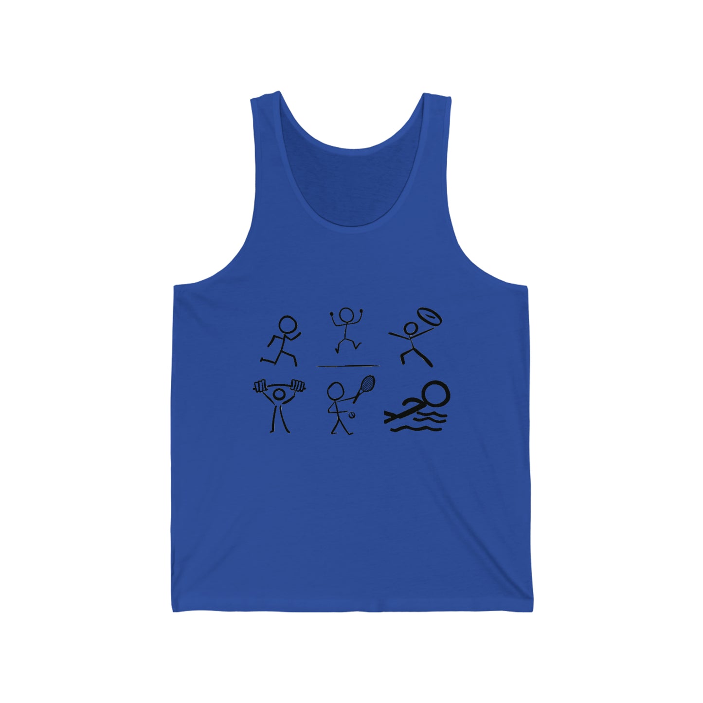 Physical Activity Work Out Tee - Unisex Jersey Tank