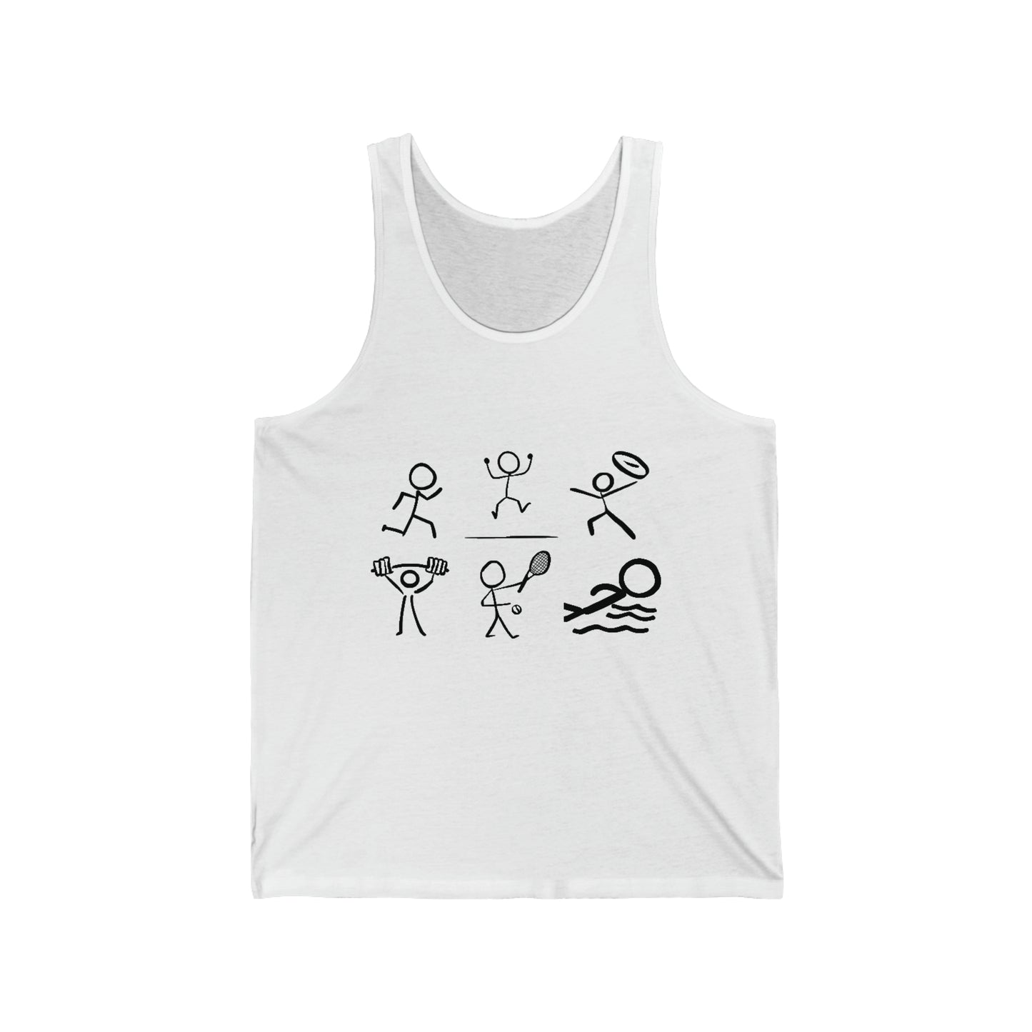 Physical Activity Work Out Tee - Unisex Jersey Tank