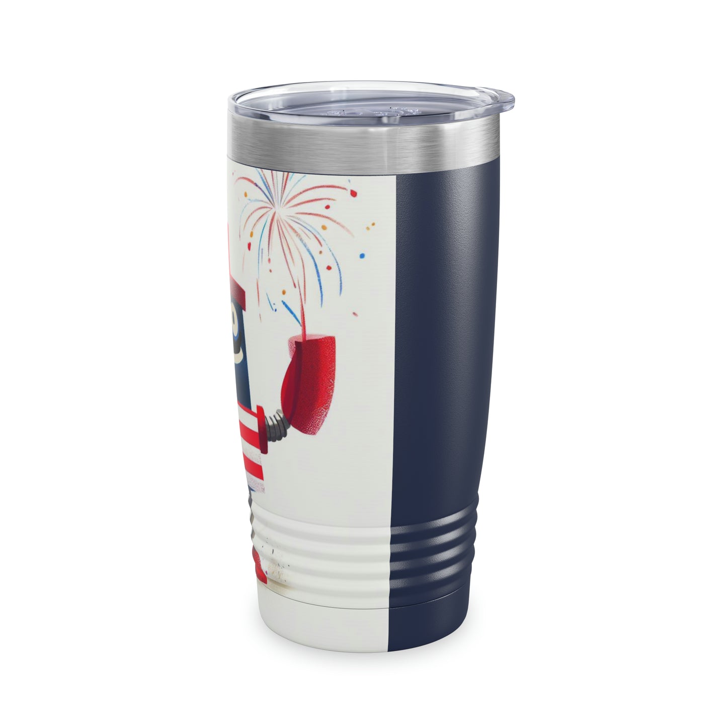 Fireworks Robot - Ringneck Tumbler, 20oz