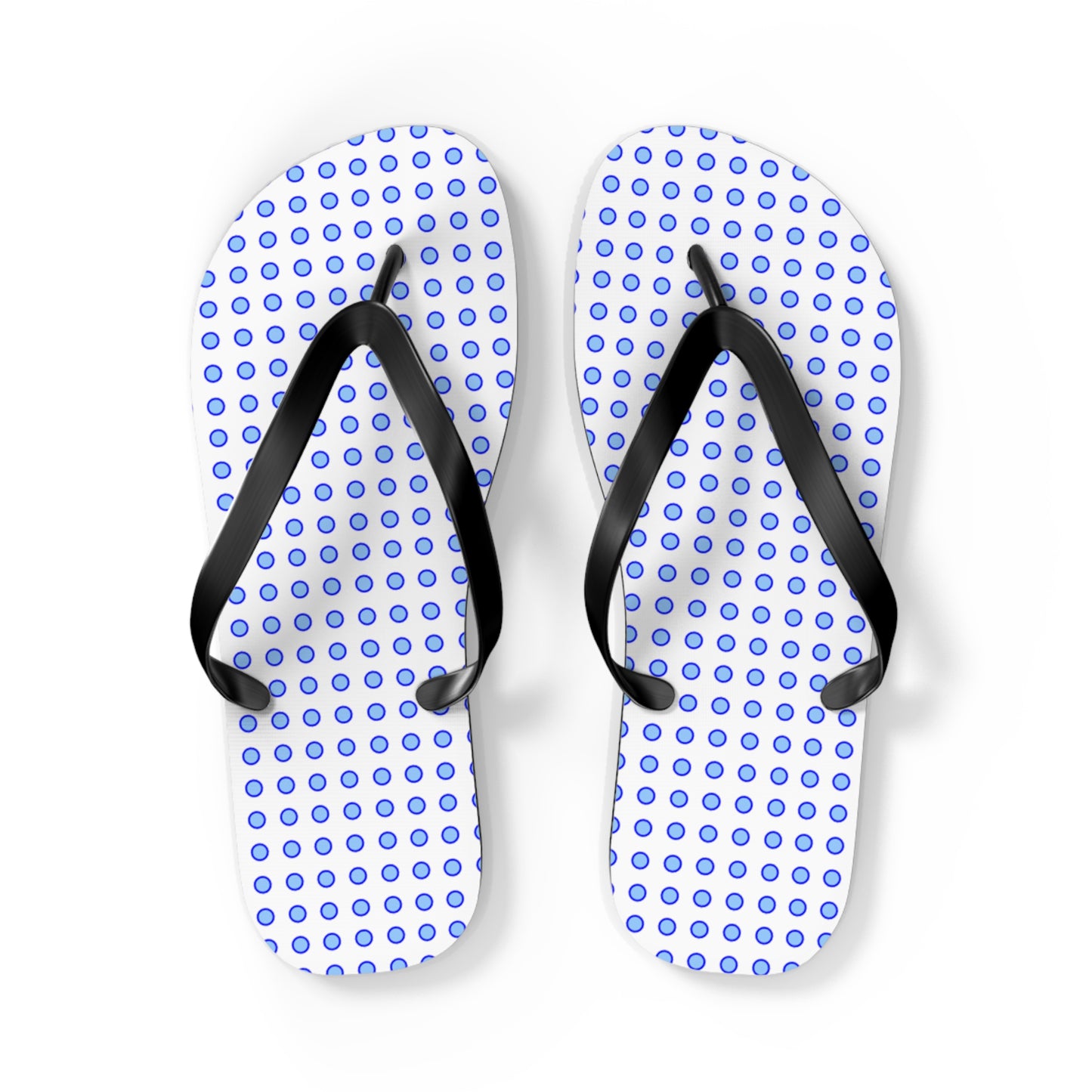 Blue Dots - Flip Flops