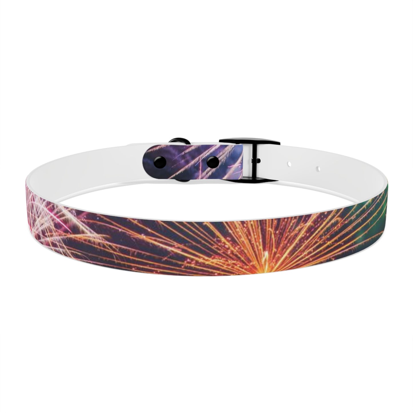 Fireworks Dog Collar - Dark