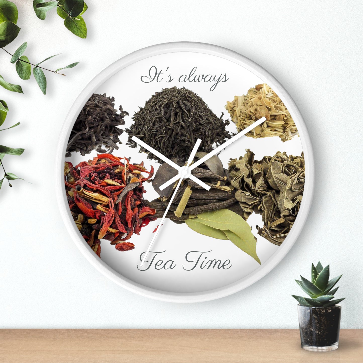 It's Always Tea Time - Wall Clock