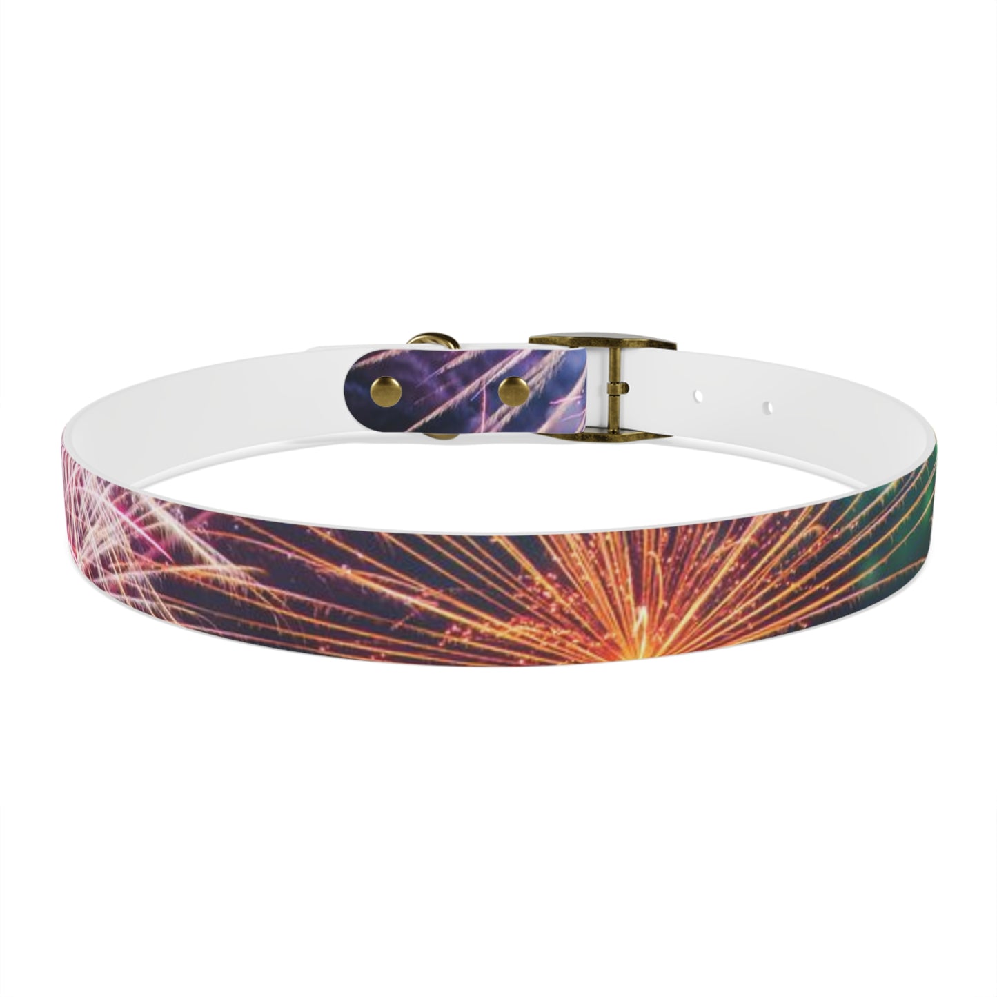 Fireworks Dog Collar - Dark